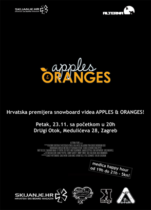 Apple & Oranges premijera