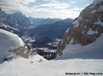 Cortina Italy Skiing